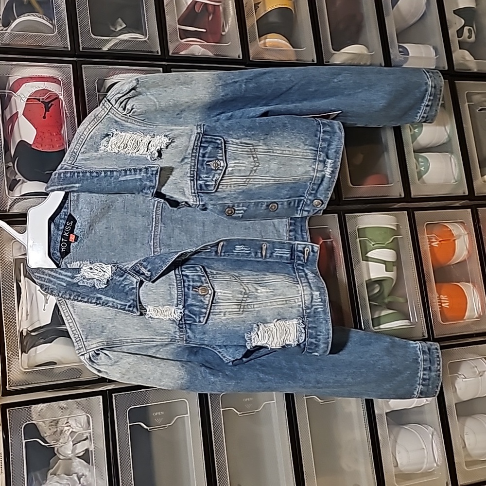 Denim Crop Jacket